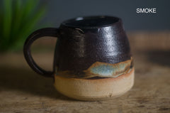 NEW DESIGN Relish hand thrown tapered mug - various colours