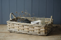 coffe table basket tray