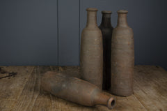 19th Century French cider Stoneware Bottles