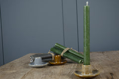 Set of 4 tall dinner candles