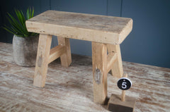 Mini reclaimed stools