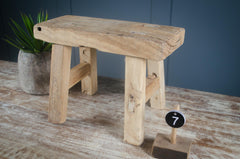 Mini reclaimed stools