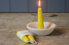 BEESWAX CANDLE SET