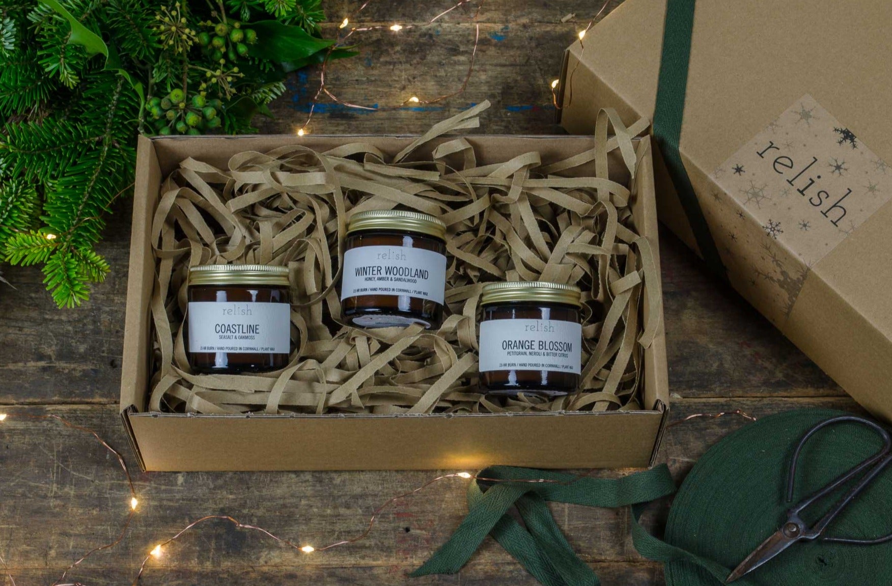 soy candle gift box