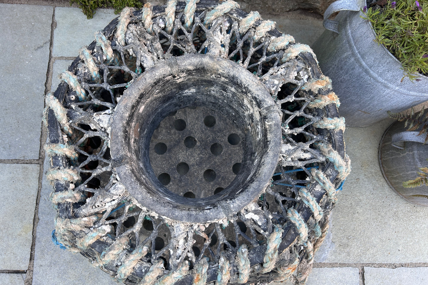 Reclaimed crab pot
