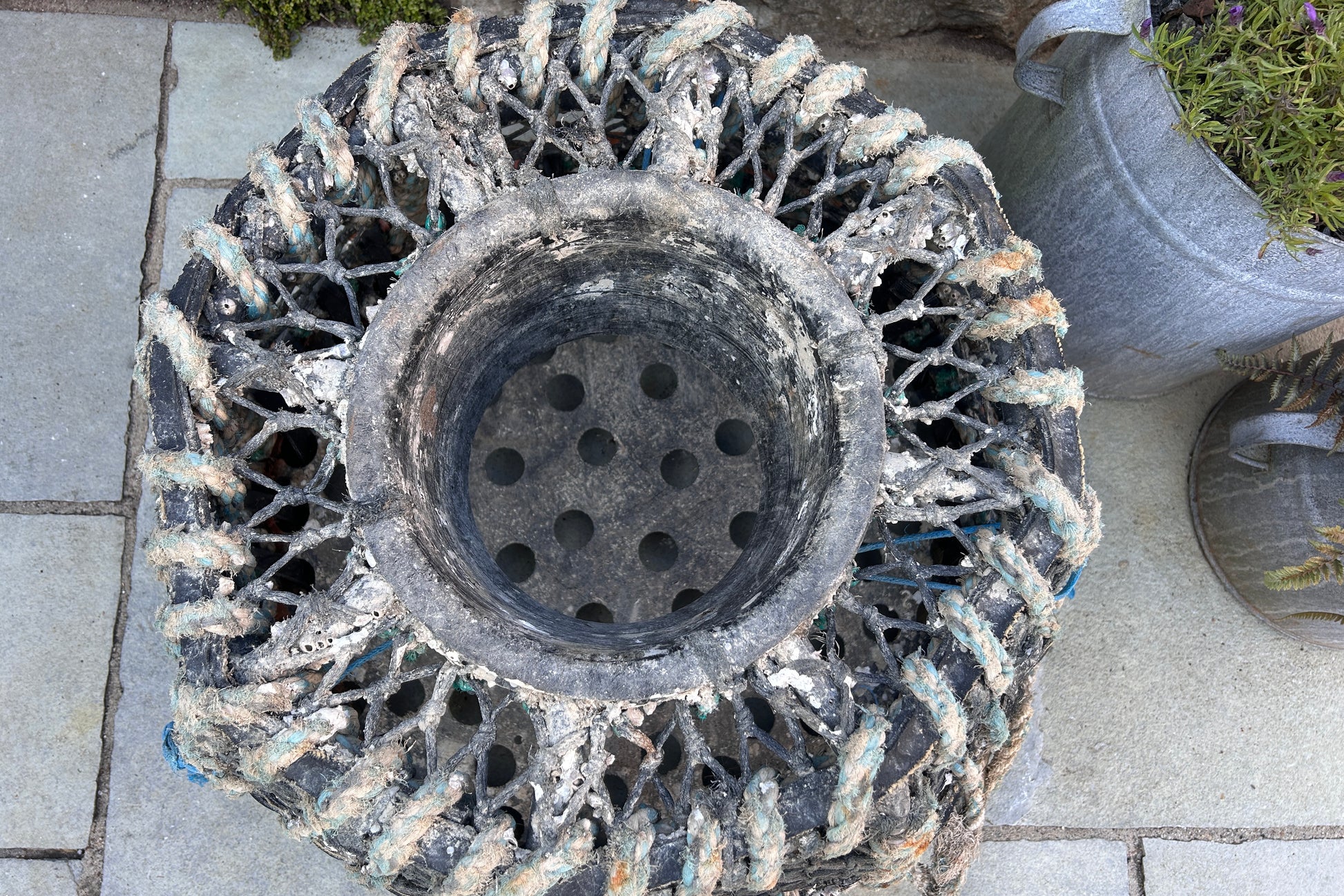 
Reclaimed crab pot