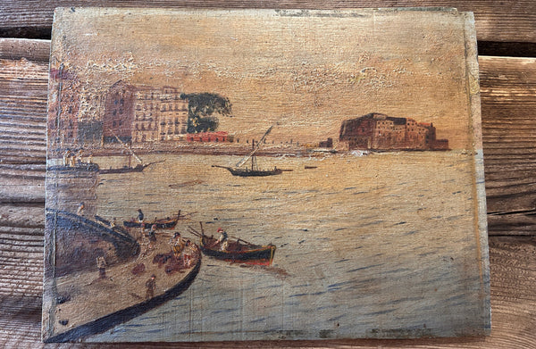 Italian oil on board