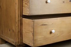 European pine drawers