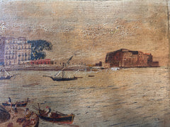 Italian oil on board