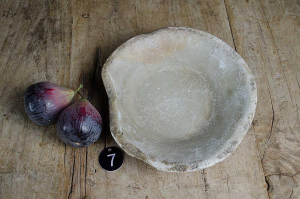 Rustic Indian stone spice bowls