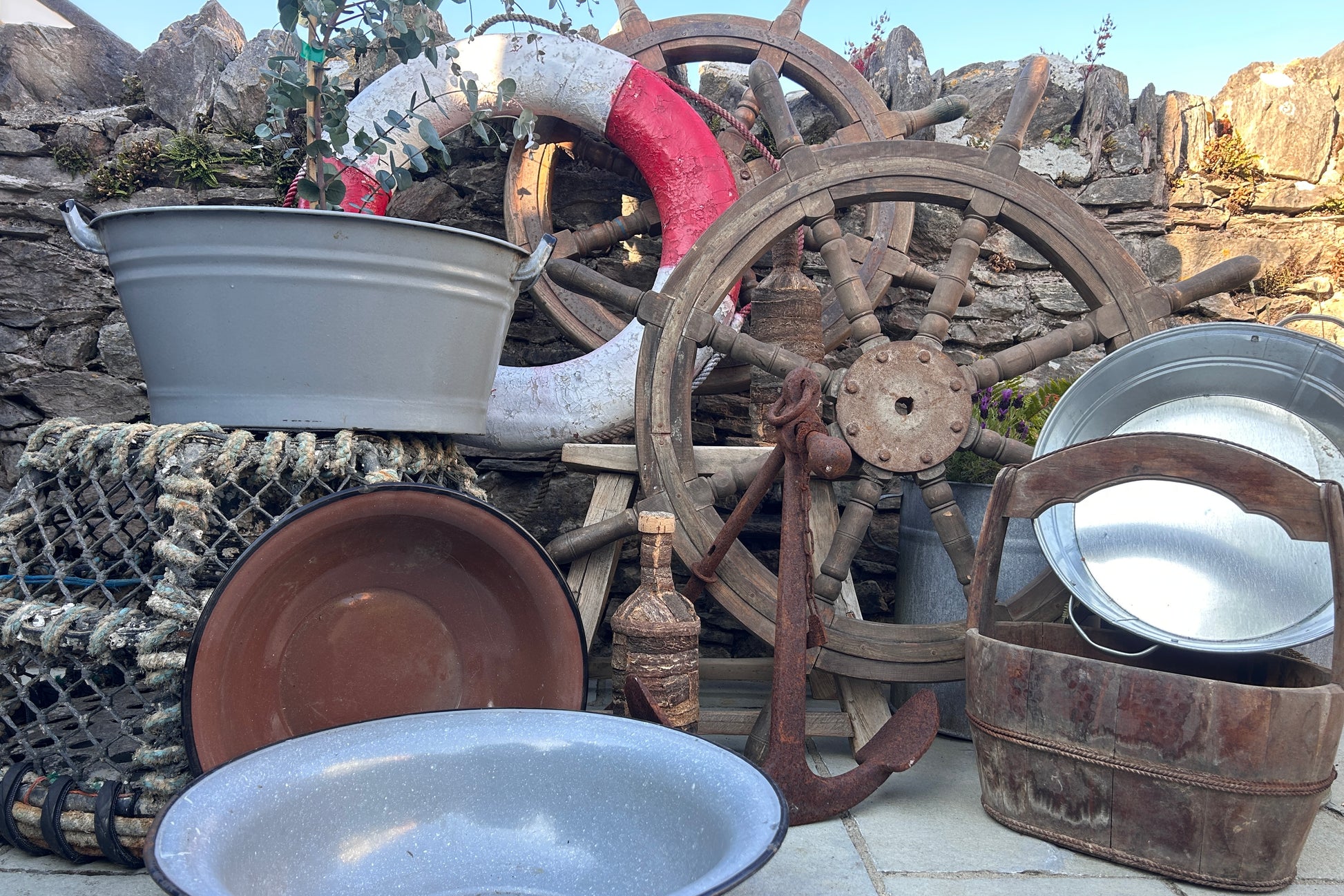 
Nautical garden reclamation