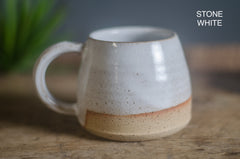 hand thrown mug relish lifestyle. made in cornwall