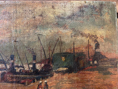 Parody oil on board Vincent van Gogh