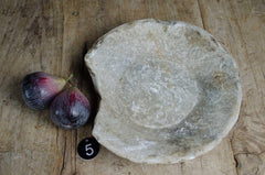 Rustic Indian stone spice bowls