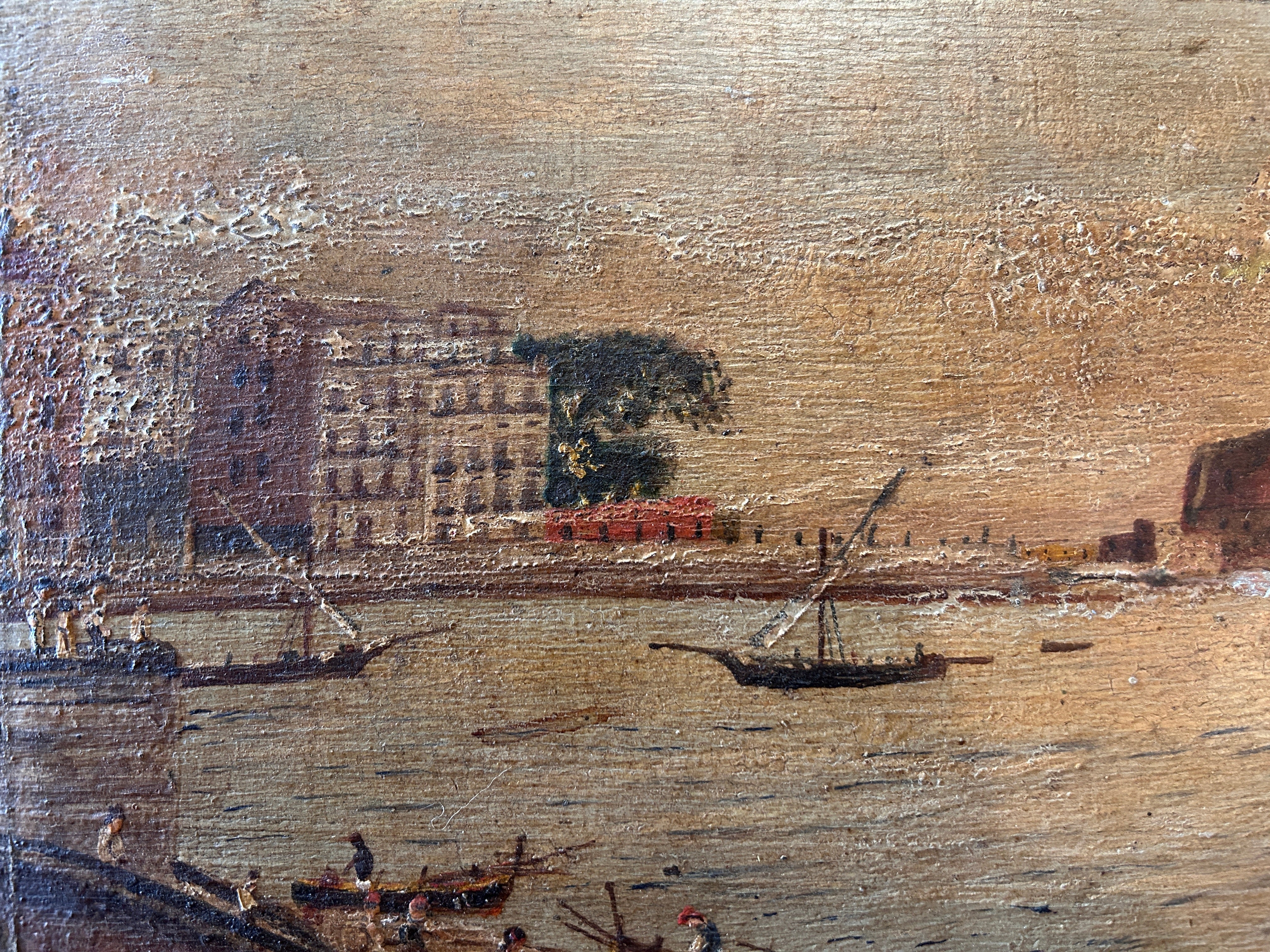 Italian oil on board