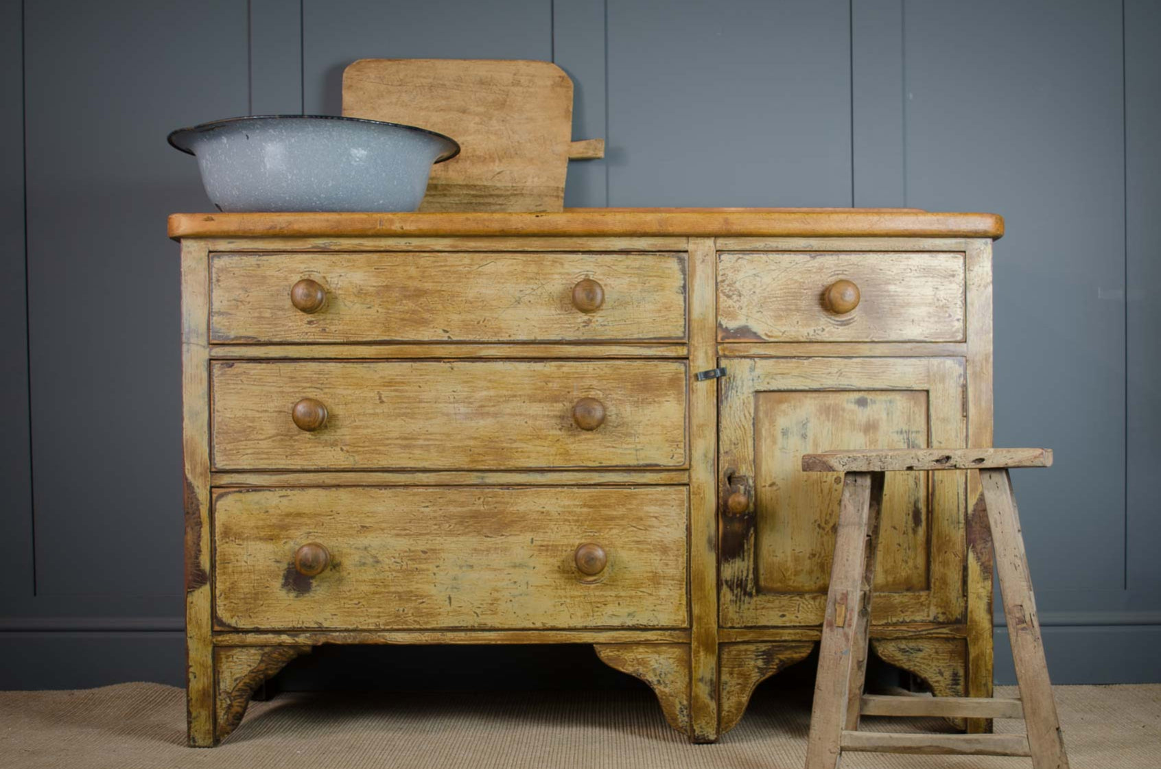 antique pine sideboard
