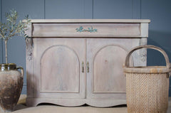 Antique bleached sideboard