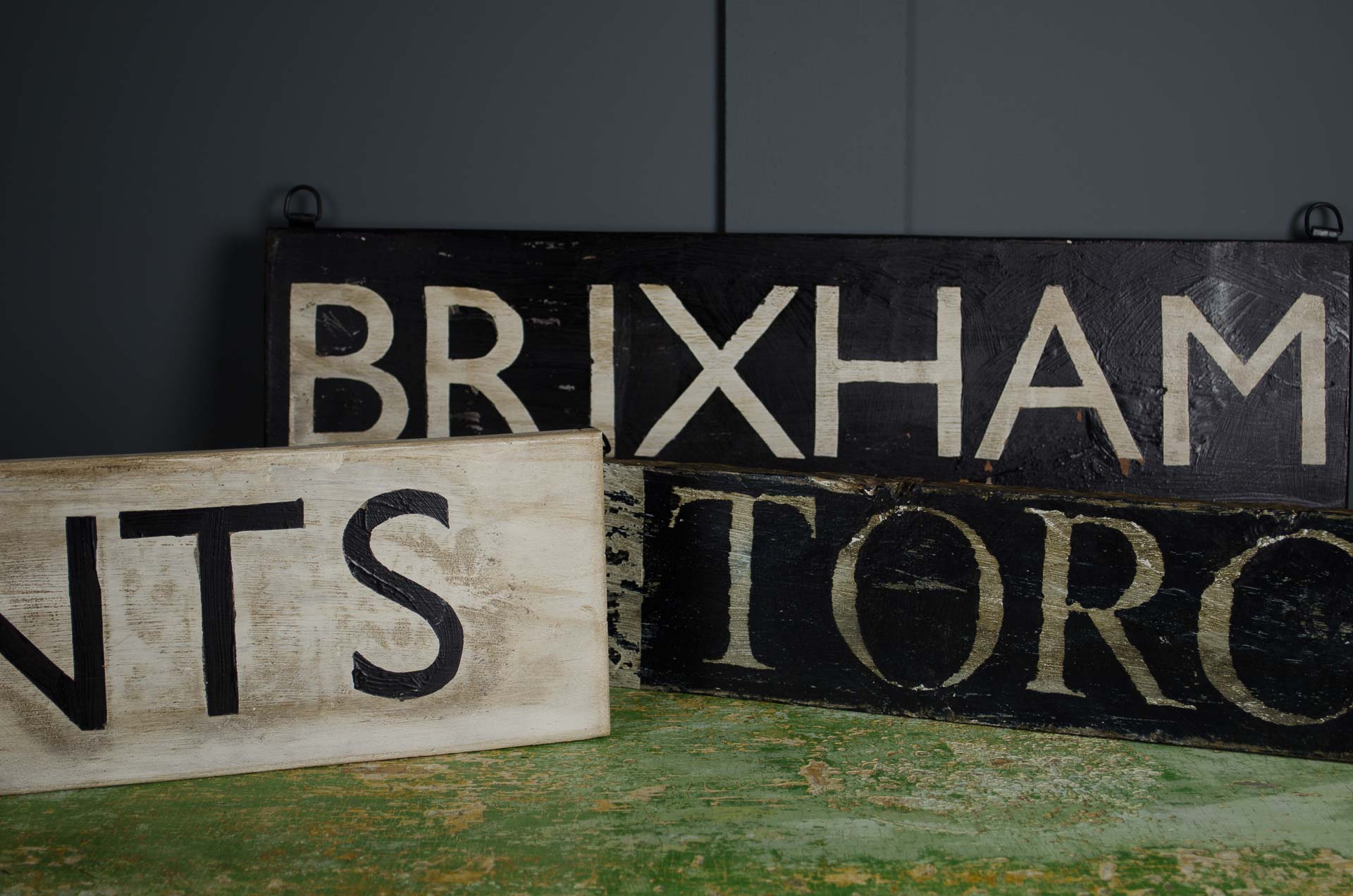 
Bespoke vintage signs