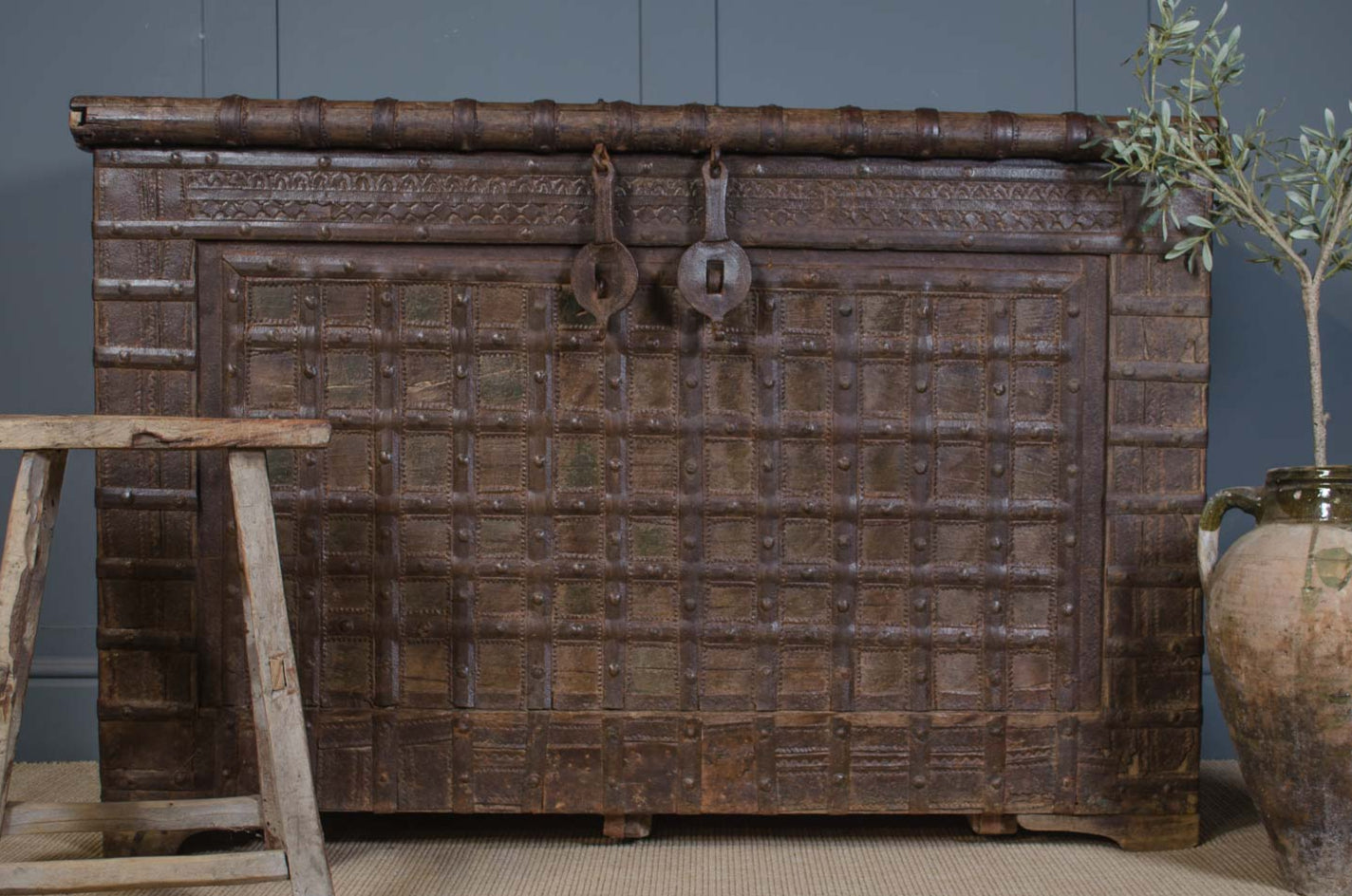 Large Indian Dowry chest