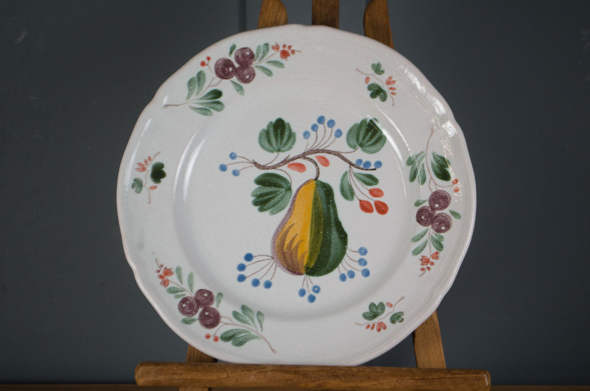 French Quimper Faience Plates - various designs