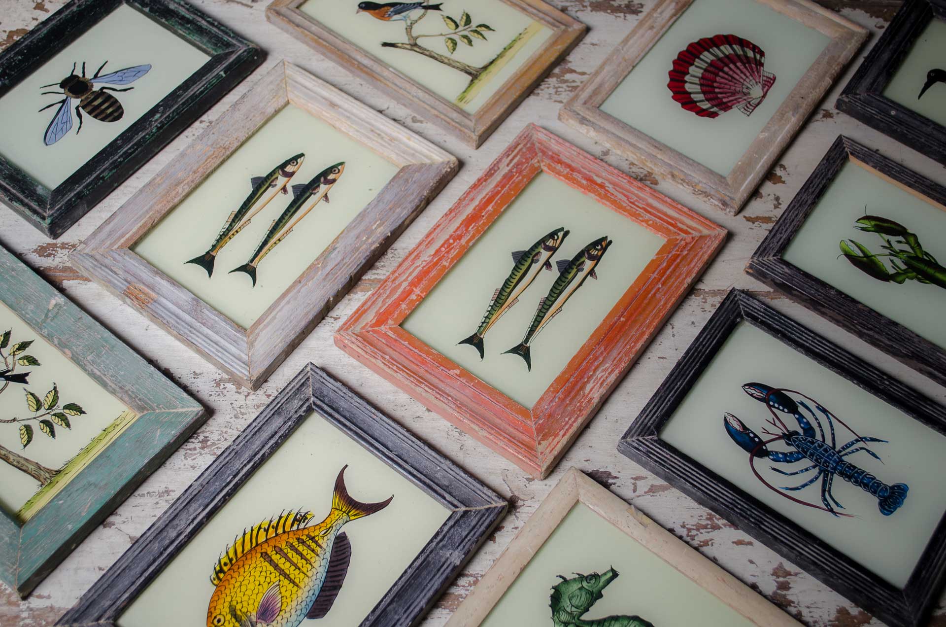 Small - Indian glass art