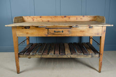 antique kitchen island