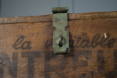 Reclaimed french storage chest