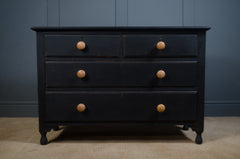 Edwardian ebonised drawers