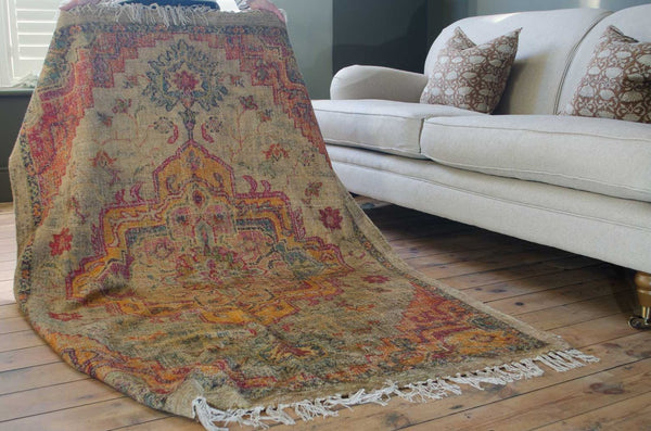 faded persian rug