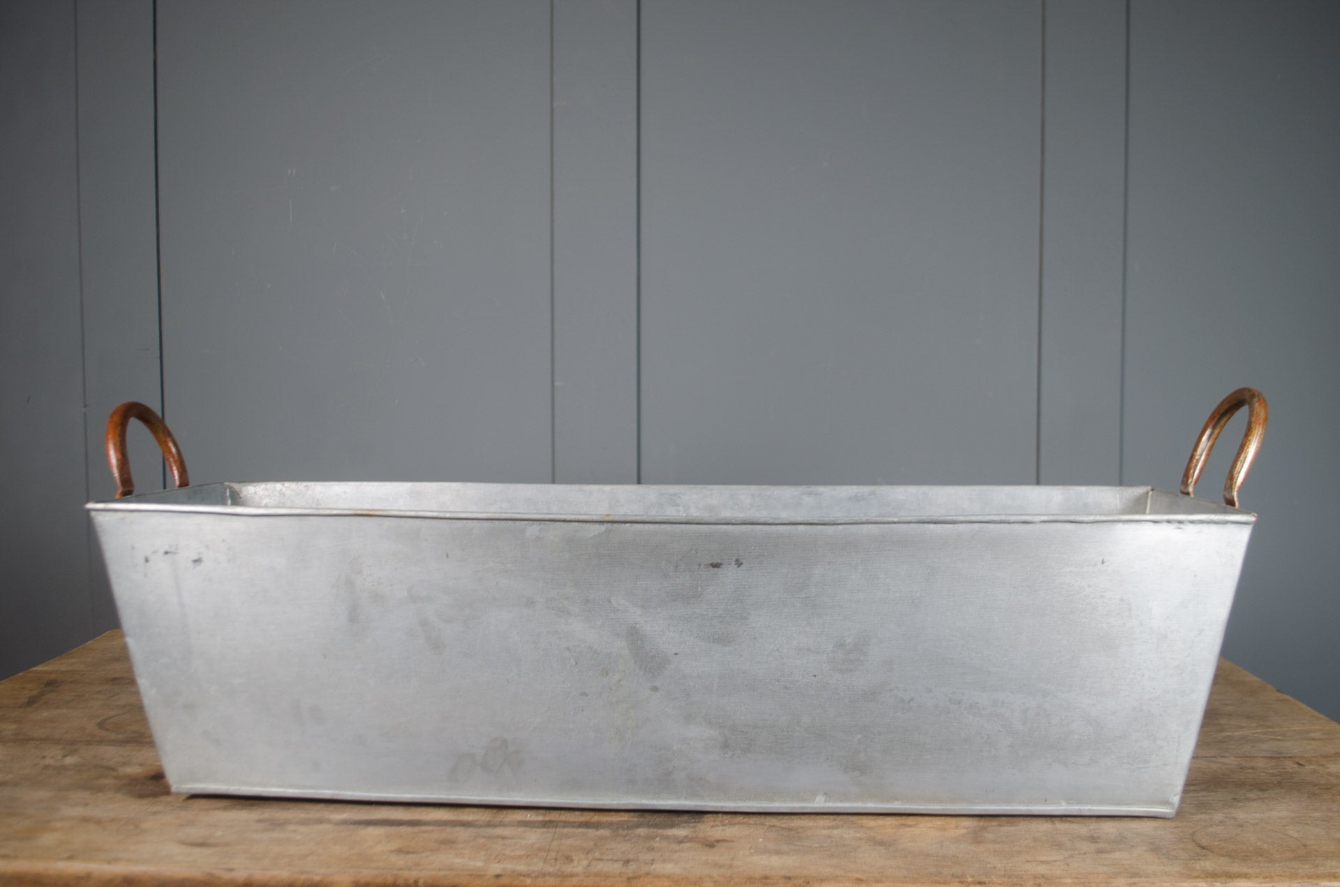 Reclaimed window trough planter