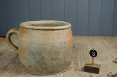 French stoneware confit pots