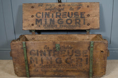 Reclaimed french storage chest