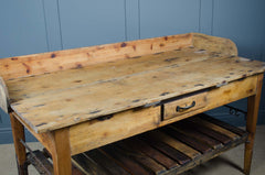 antique kitchen island