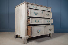 antique oak bleached limed drawers 