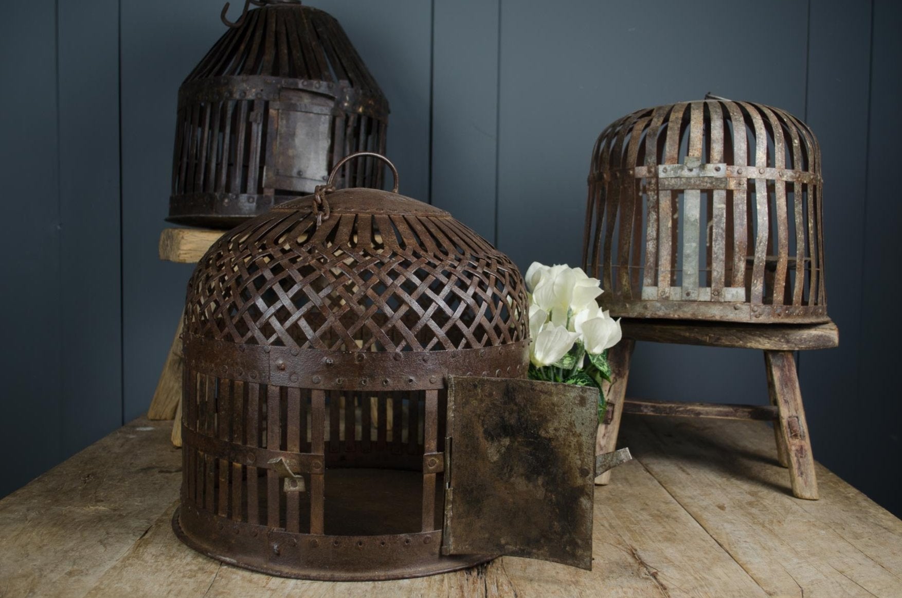 
antique bird cage