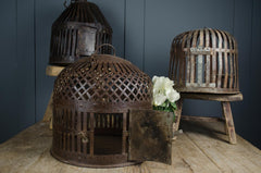 antique bird cage