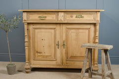 antique pine sideboard