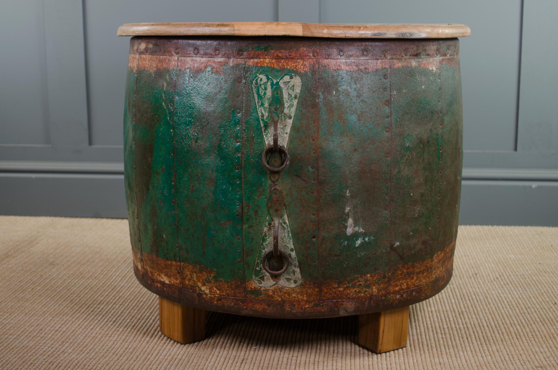 garden coffee table metal