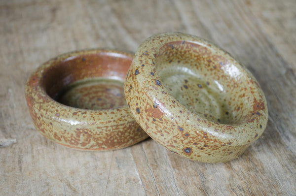 French stoneware pinch pots - Set of 2