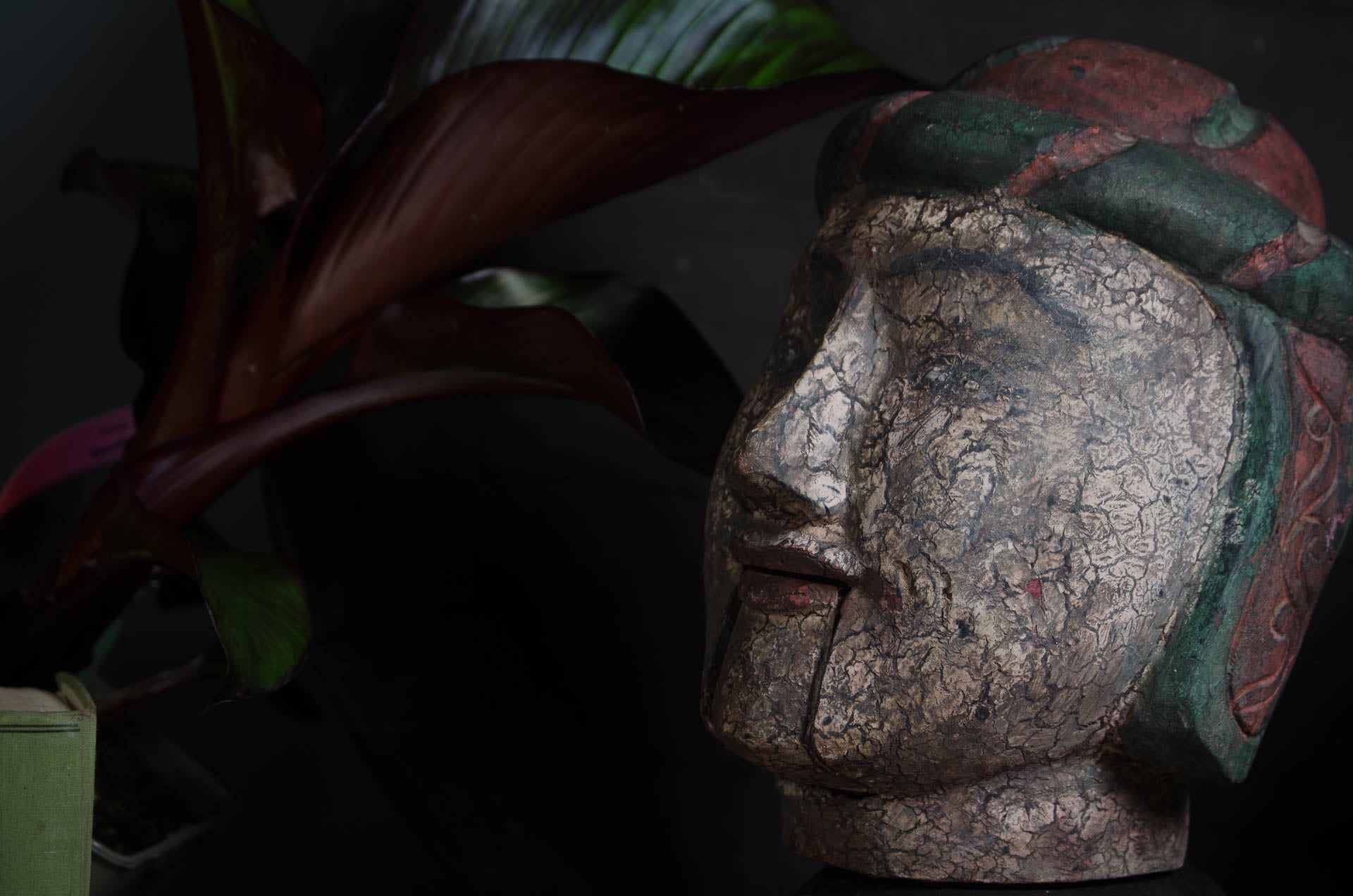 
Finest Burmese puppet head sculptures - Various prices