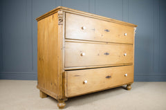 European pine drawers