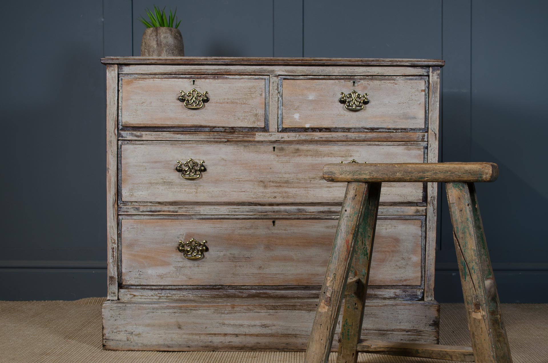 French bleached drawers