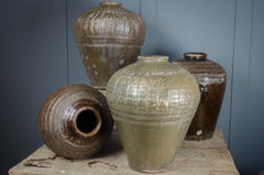 Large chinese preserve pots