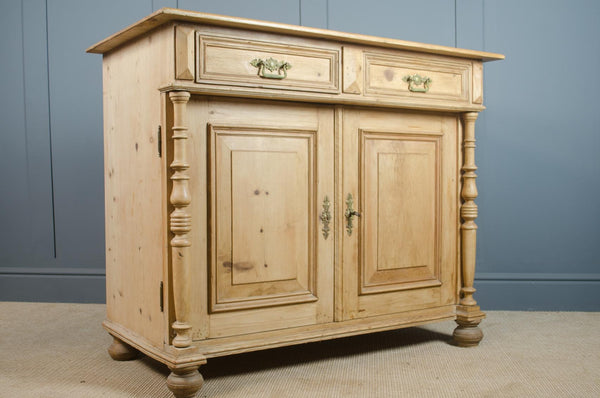 Antique dutch pine sideboard