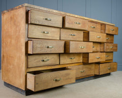 haberdashery kitchen island in antique interior