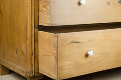 European pine drawers