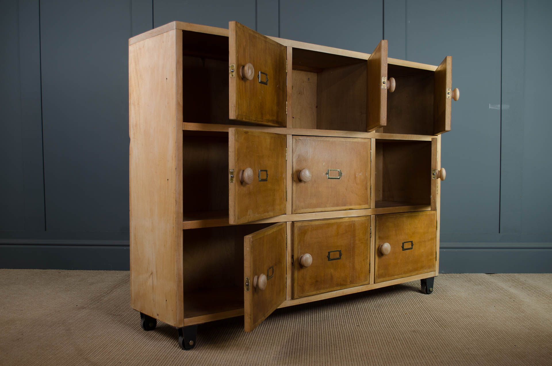 mid century pigeon holes
