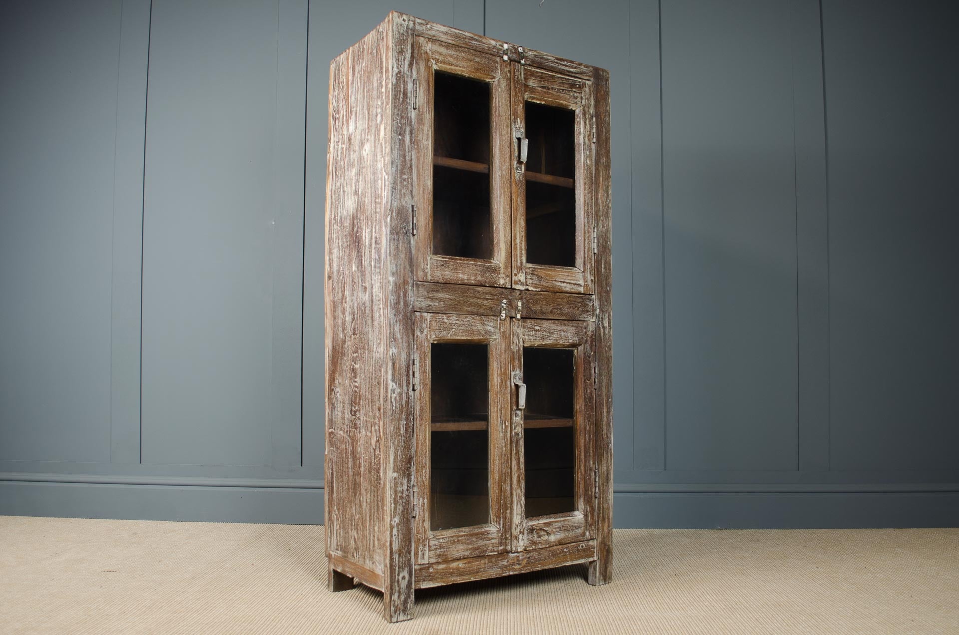 Small reclaimed glazed dresser