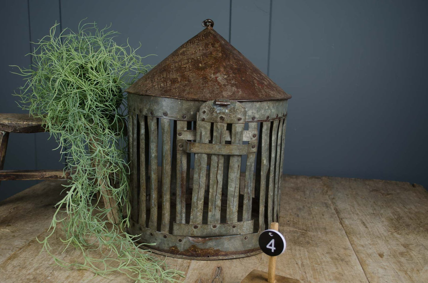 antique indian bird cage