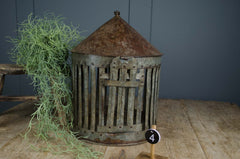 antique indian bird cage 